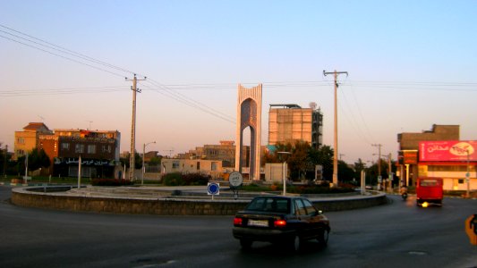 Azadi square in Morning - Nishapur 8