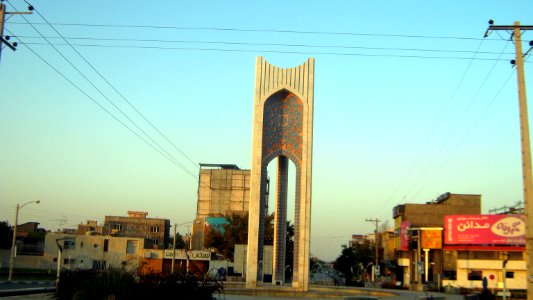 Azadi square in Morning - Nishapur 10