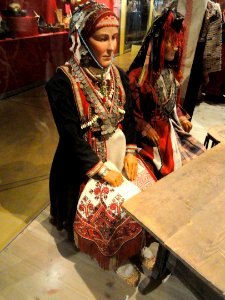 Azjal Morki, Mari, 1927 - Finnic dress - Museum of Cultures (Helsinki) - DSC04799