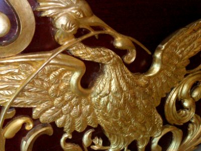 Aziziye fırkateyni kıç süslemesi detayı sol