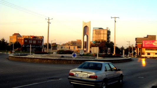 Azadi square in Morning - Nishapur 6