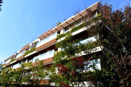 Azabu Gardens East, part of a luxury apartments complex photo