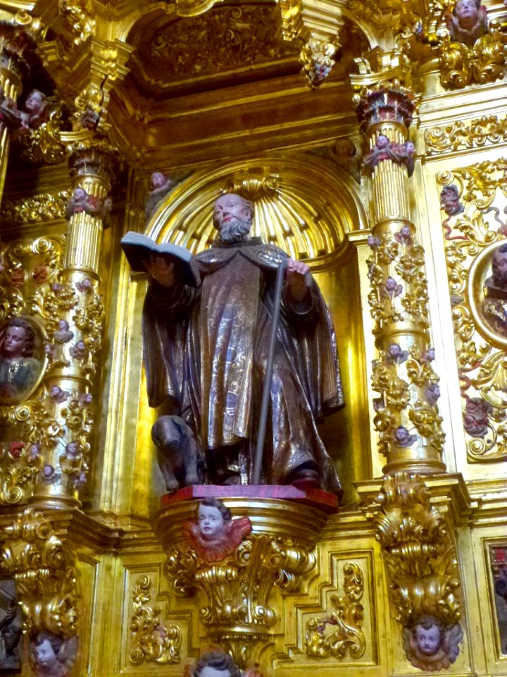 Autol - Iglesia de San Adrián y Santa Natalia, retablo del Santo Cristo 05