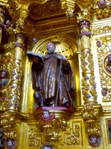 Autol - Iglesia de San Adrián y Santa Natalia, retablo del Santo Cristo 05
