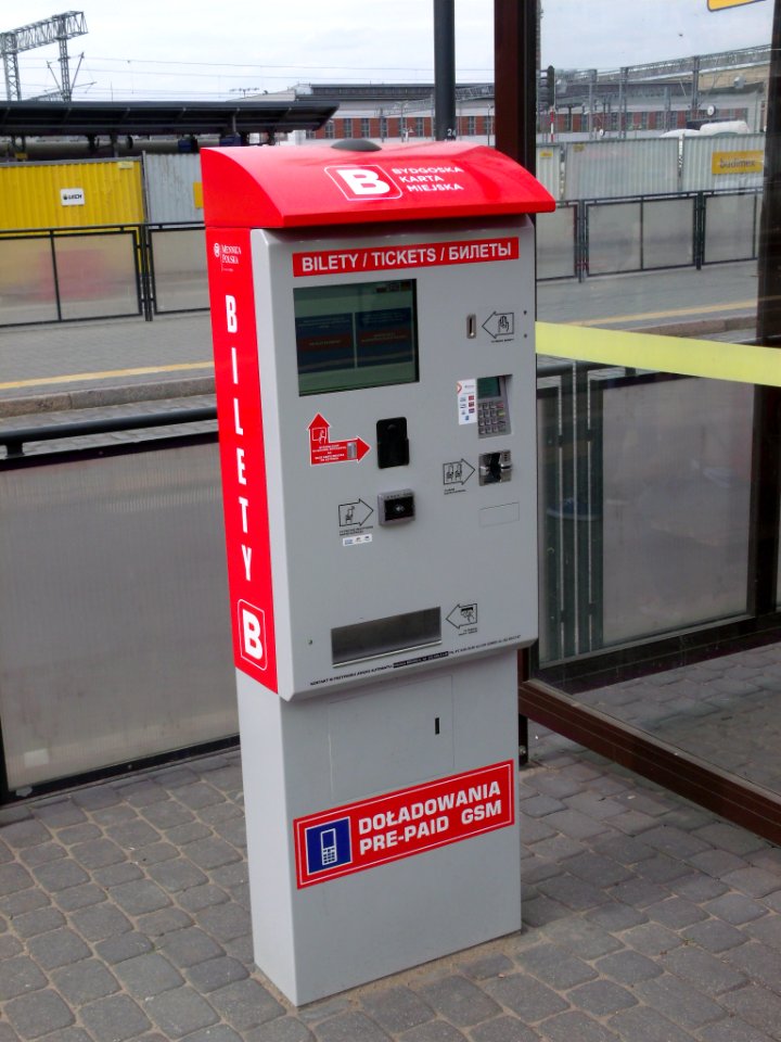 Automat biletowy byd 2