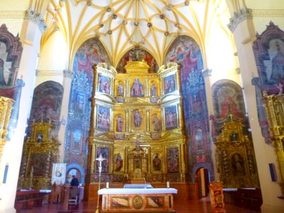 Autol - Iglesia de San Adrián y Santa Natalia, retablo mayor 4