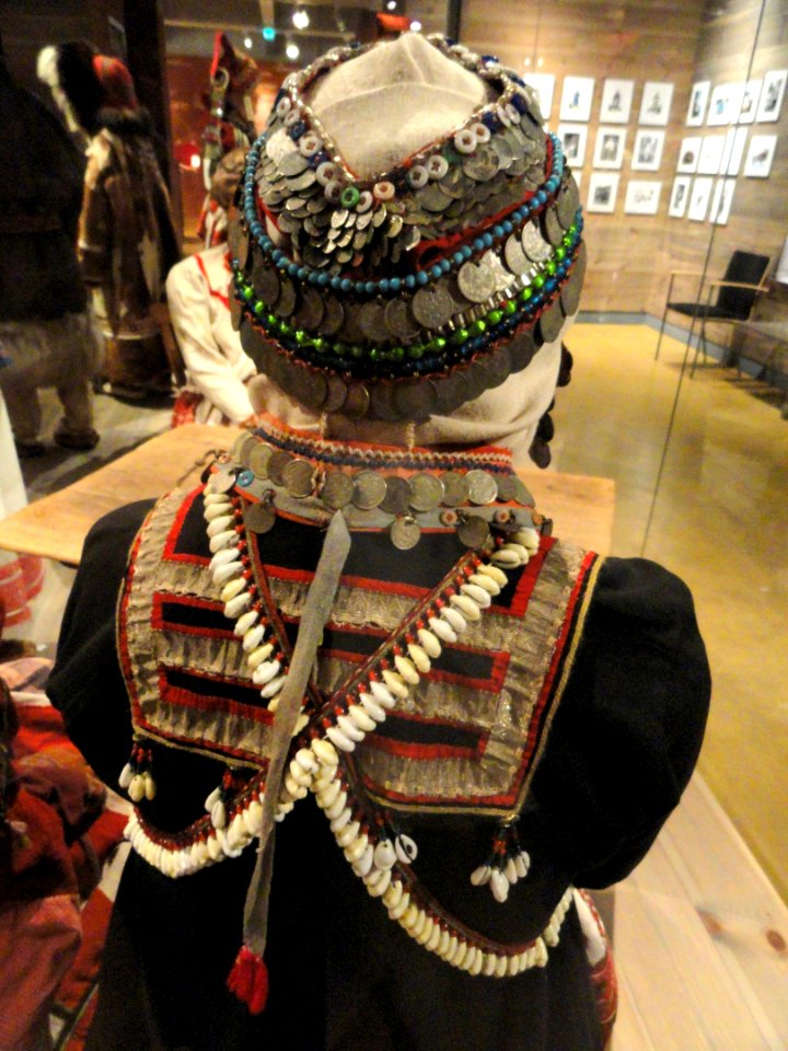 Azjal Morki, Mari, 1927 - Finnic dress - Museum of Cultures (Helsinki) - DSC04818