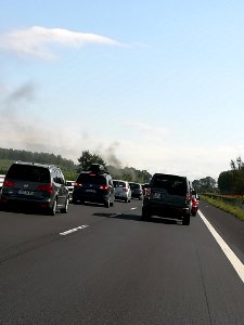 Auto in fiamme - A4 2017 03 photo