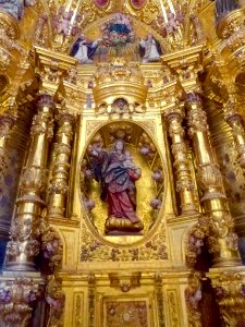 Autol - Iglesia de San Adrián y Santa Natalia, retablo del Rosario 2