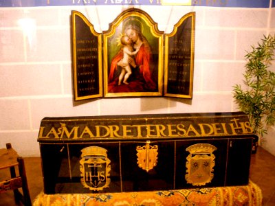 Avila - Convento de San Jose o de las Madres 20 (ataud provisional de la Santa)