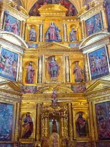 Autol - Iglesia de San Adrián y Santa Natalia, retablo mayor 2