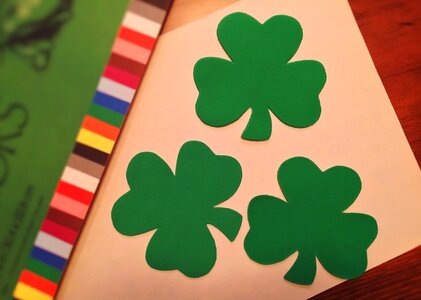 Clover irish st patricks day