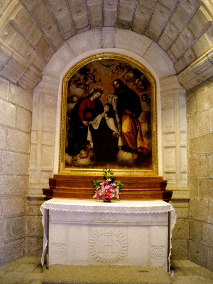 Avila - Convento de San Jose o de las Madres 51, Capilla de Santa Teresa