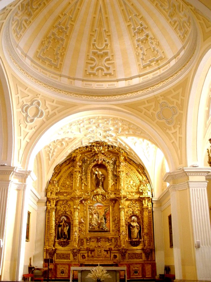 Avila - Monasterio de la Encarnacion 59 (Capilla donde Santa Teresa y San Juan de la Cruz cayeron en extasis)