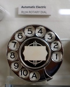 Automatic Electric 857A rotary dial - Telephone Museum - Waltham, Massachusetts - DSC08168 photo