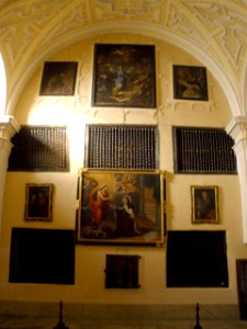 Avila - Monasterio de la Encarnacion 52 (Capilla donde Santa Teresa y San Juan de la Cruz cayeron en extasis)