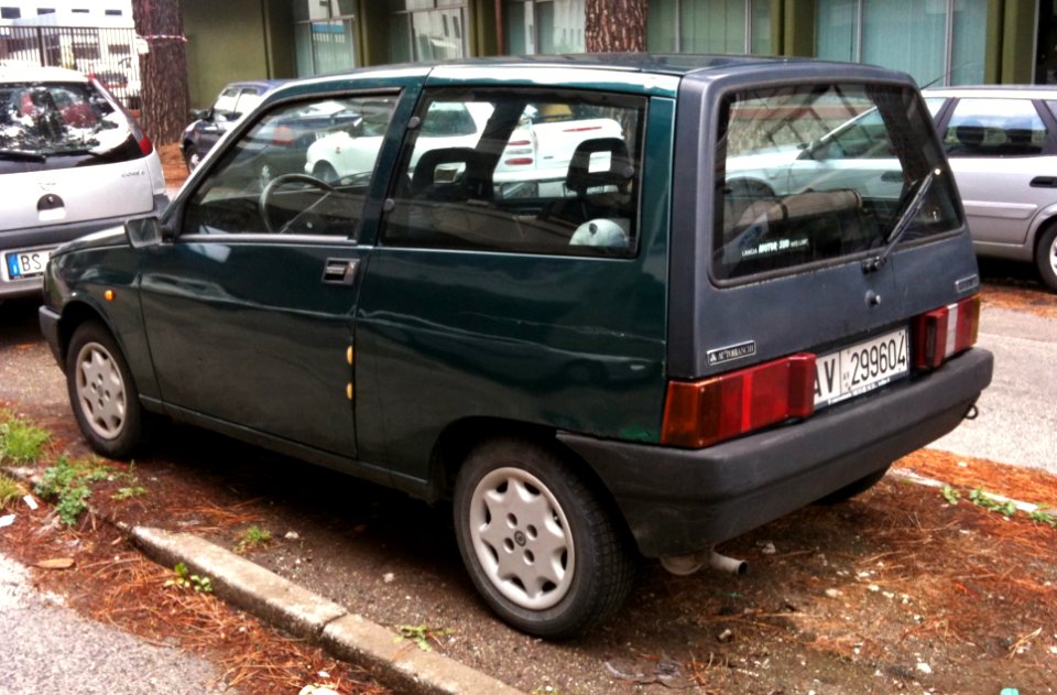Autobianchi Y10 GT rear