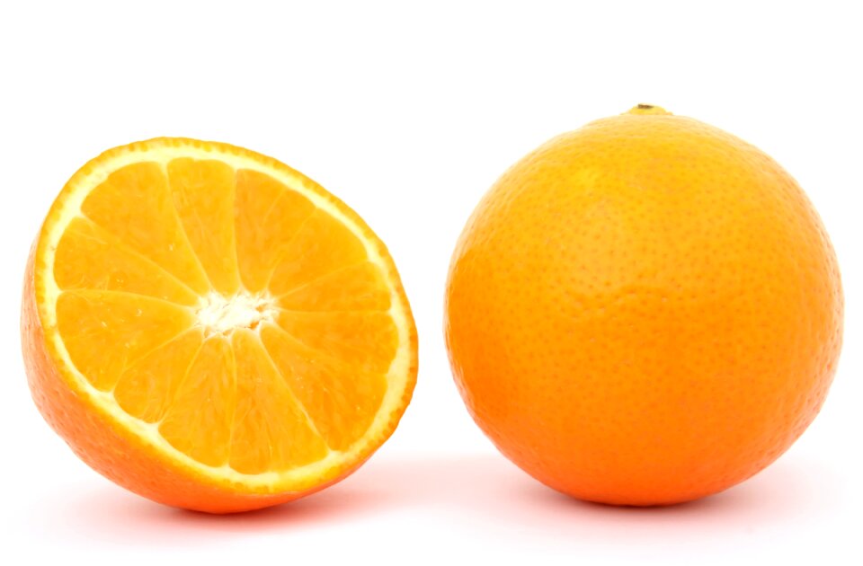 Natural orange peel