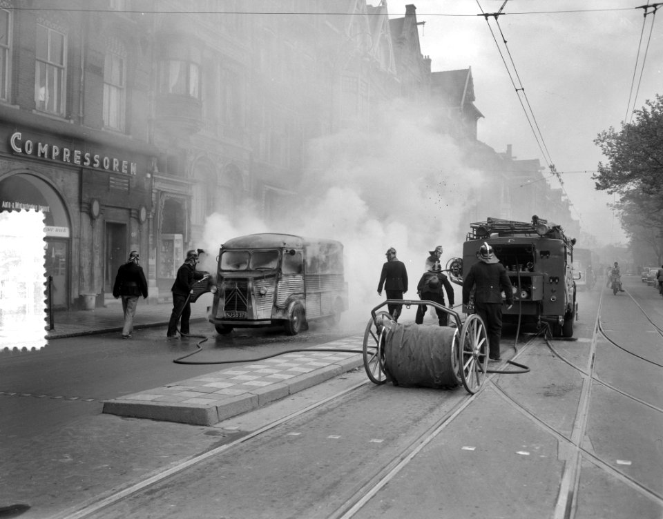 Autobrand Weteringschans Amsterdam, Bestanddeelnr 907-7712
