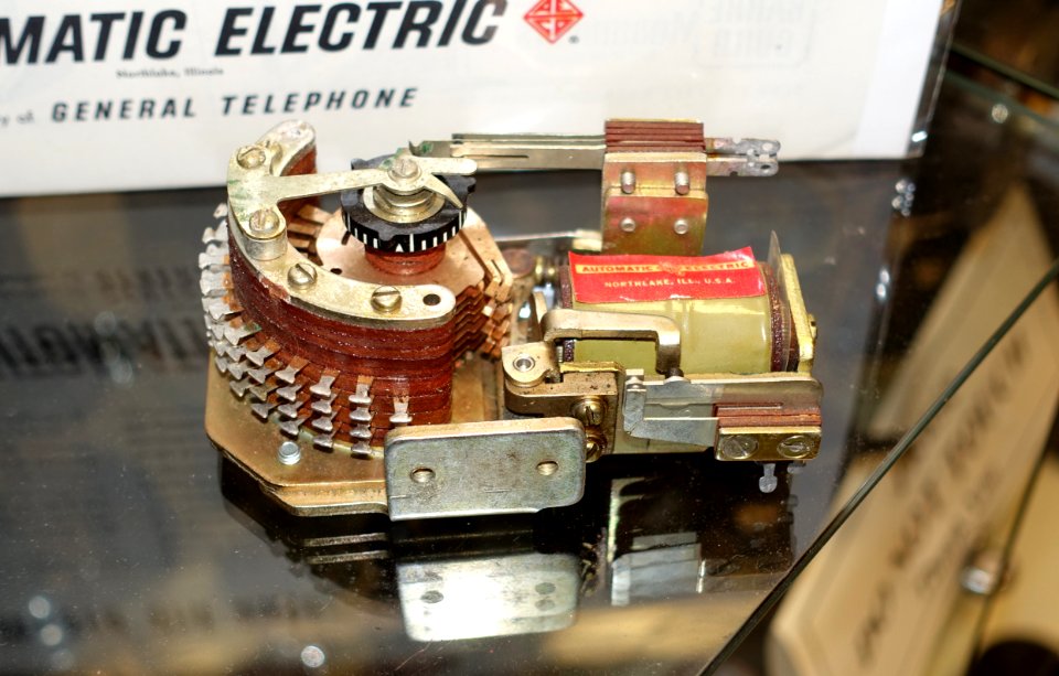 Automatic Electric Strowger Switch, 1958 - Telephone Museum - Waltham, Massachusetts -DSC08251