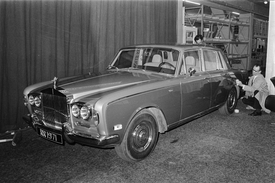 Autotentoonstelling in RAI, Amsterdam Rolls-Royce, Bestanddeelnr 924-2505