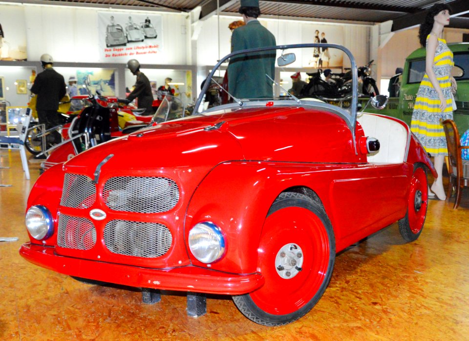 AutoMuseum Sinsheim Kleinschnittger F 125 1956. Spielvogel