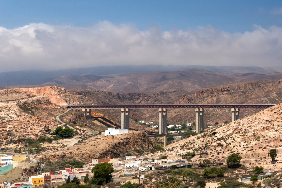 Autovia bridge, Almeria, Spain photo