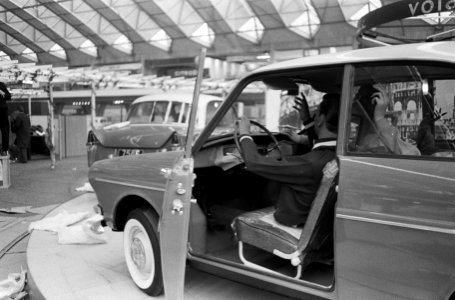 Automobieltentoonstelling in de RAI, overzicht van de werkzaamheden in de RAI, Bestanddeelnr 914-7856