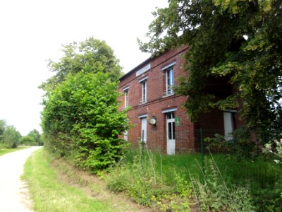 Autreppes (Aisne) Axe vert, ancienne gare
