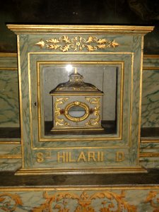 Autreppes (Aisne) église, reliquaire