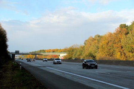 Autobahn A5 bei Erzhausen
