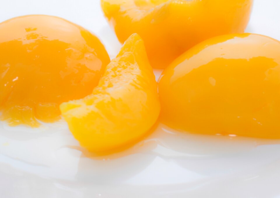Fresh delicious orange food