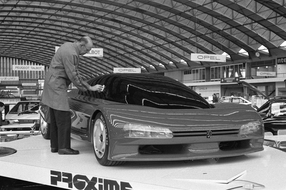 Auto RAI, de futuristische Peugeot Prixima, Bestanddeelnr 933-8780