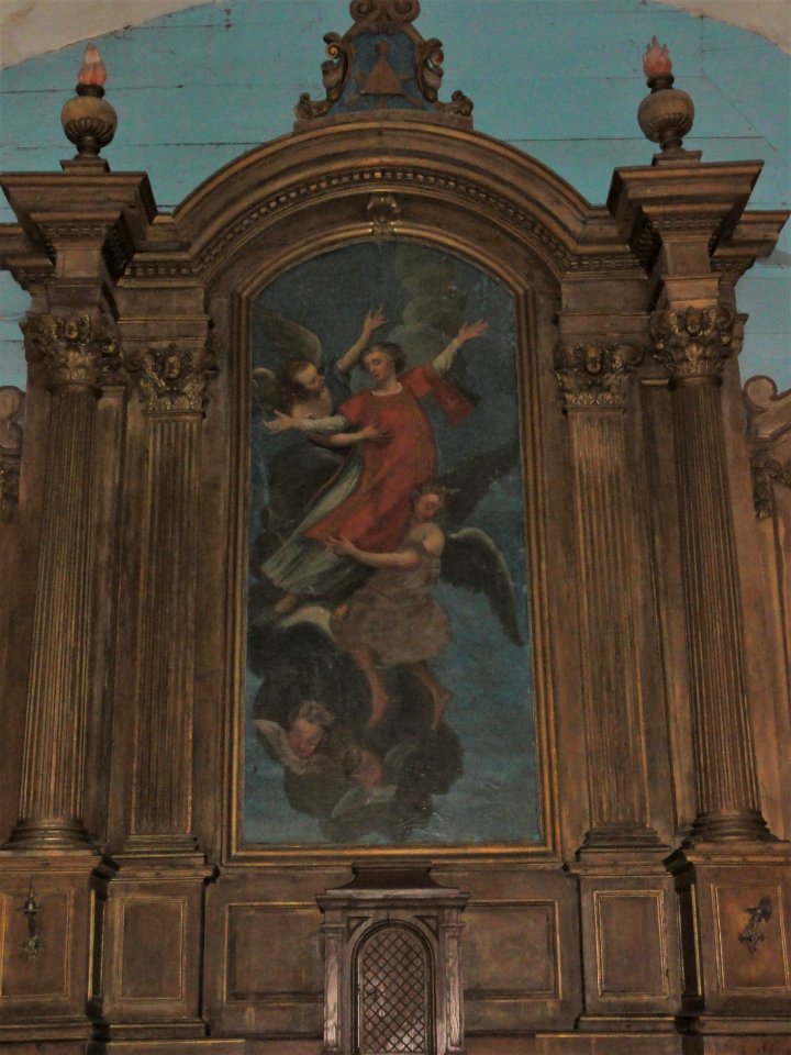 Auzouville-l'Esneval (Seine-Mar.) chapelle de Saint-Étienne-le-Vieux (06) retable