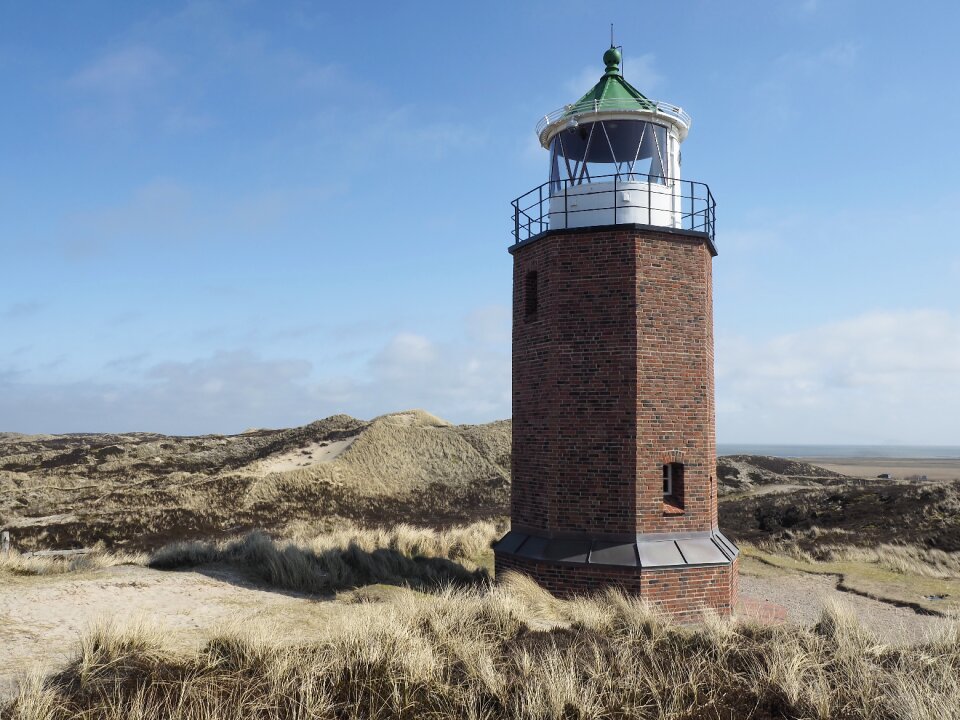 Lighthouse sylt frisian islands