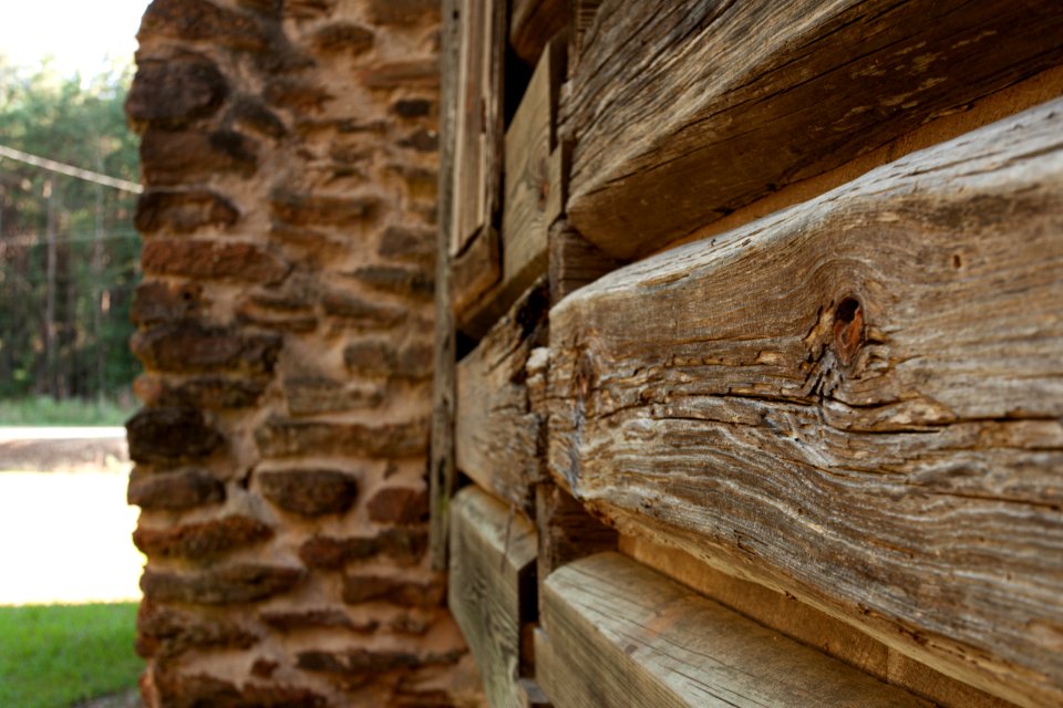 Autrey House wall detail