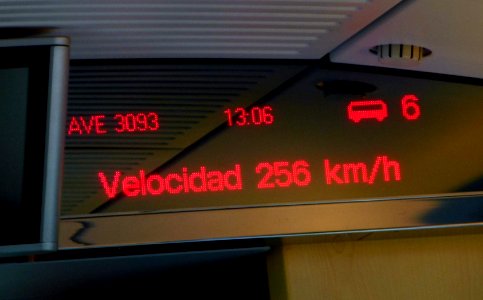 Ave Sants-Girona, 256 kmh