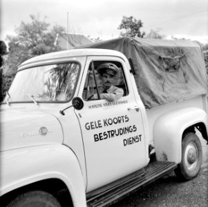 Auto van de gele koorts bestrijdingsdienst, Bestanddeelnr 252-3138