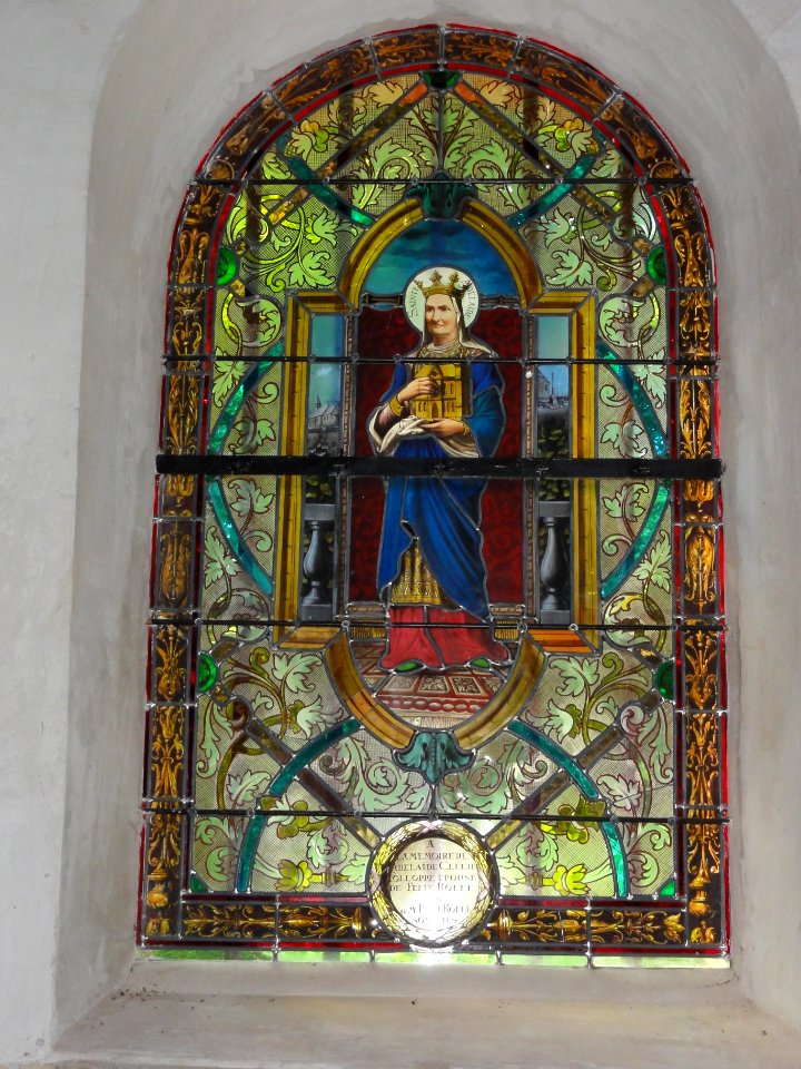 Auzouville-l'Esneval (Seine-Mar.) chapelle St.Étienne-le-Vieux, vitrail 07