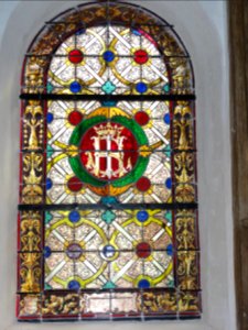 Auzouville-l'Esneval (Seine-Mar.) chapelle St.Étienne-le-Vieux, vitrail 05