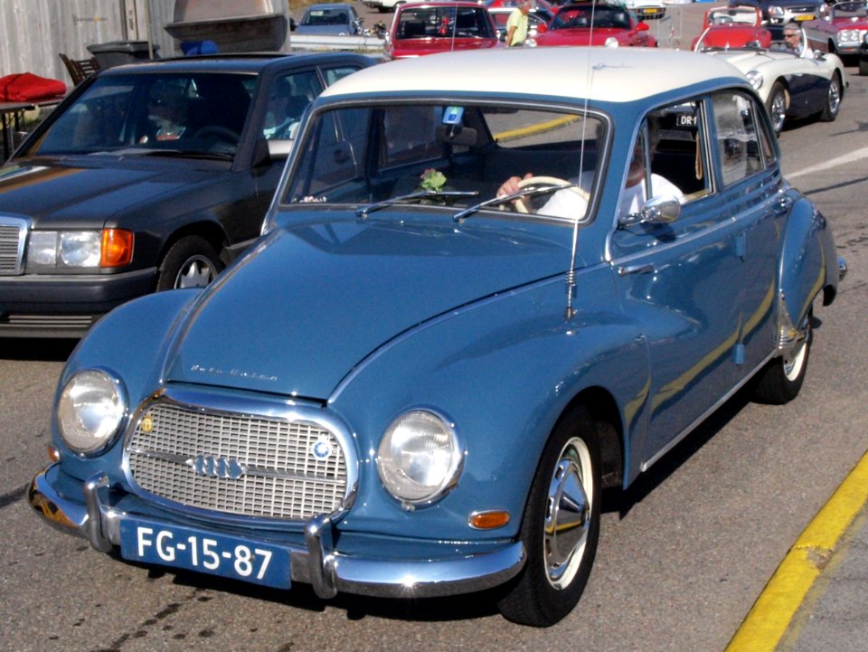 AUTO UNION 1000 Super dutch licence registration FG-15-87 pic1
