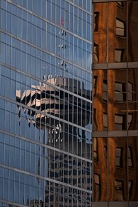 Buildings cityscape waterfront photo