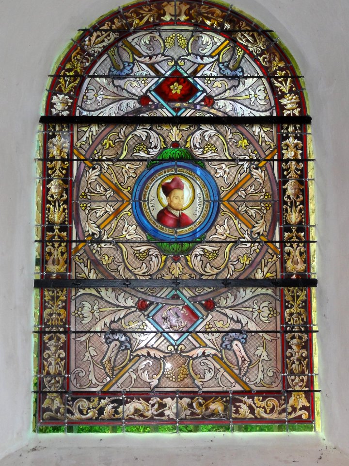 Auzouville-l'Esneval (Seine-Mar.) chapelle St.Étienne-le-Vieux, vitrail 09