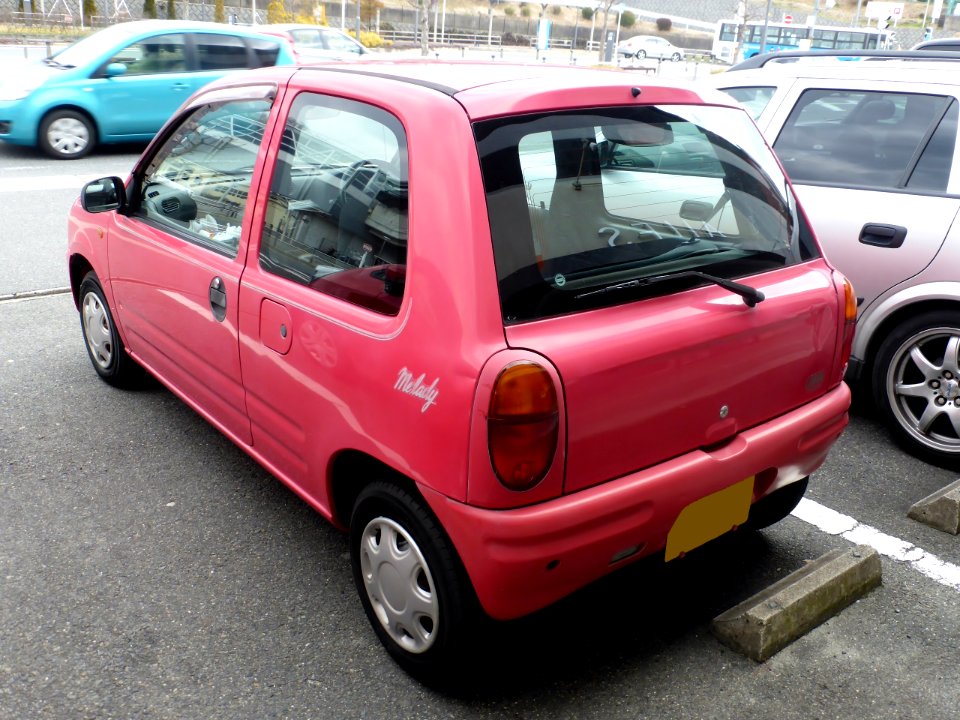 Autozam CAROL (AC6P) rear