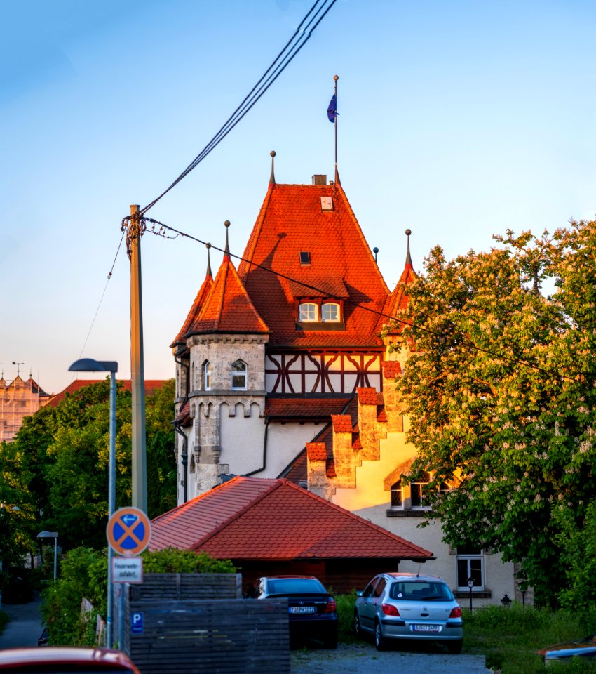 AV Igel in Tübingen bei Abendsonne