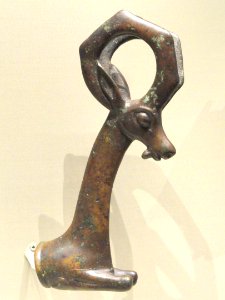 Axel Shaft Cap, 800-700 BC, Luristan, Iran, bronze - Cleveland Museum of Art - DSC08164