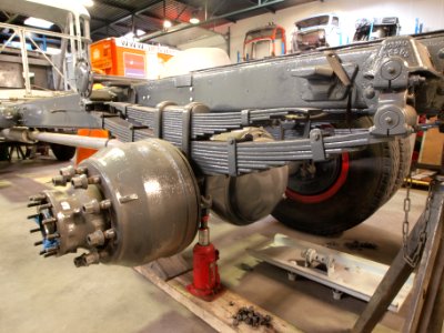 Axel of a Volvo truck, pic1