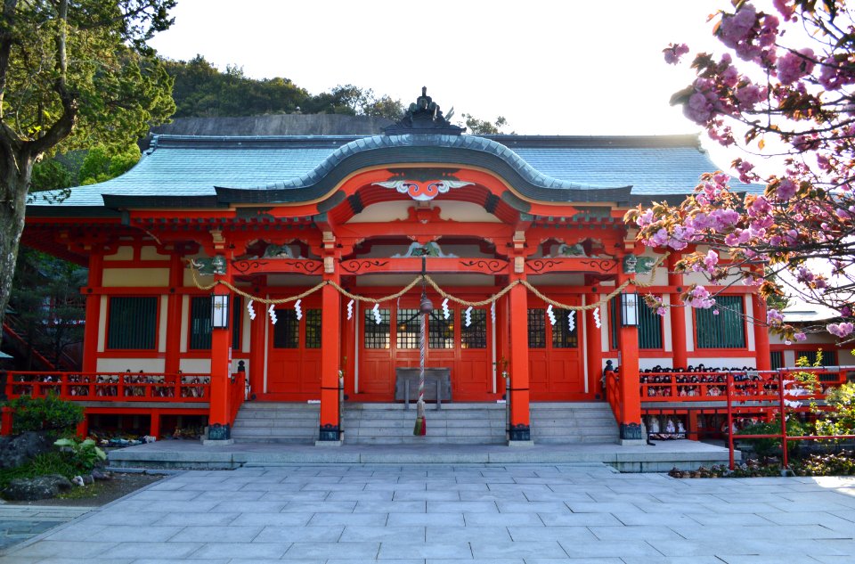 Awashima-jinja, haiden