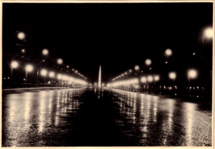 Avenue des Champs-Élysées, Parijs 1959 foto 3