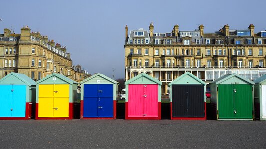 Wooden buildings holiday